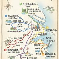 上海出发｜6条封神自驾路线，春日直接封神！🚗