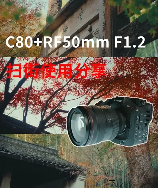 RF 50mm F1.2 L USM扫街拍摄分享 #跟着佳能学摄影