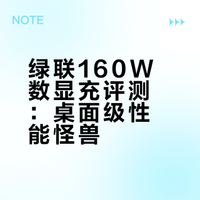 夯！绿联160W数显充电器