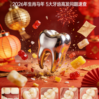 春节牙齿“假期综合征”警报！🚨