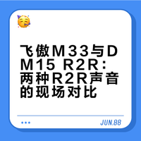 飞傲M33与DM15 R2R：两种R2R声音的现场对比