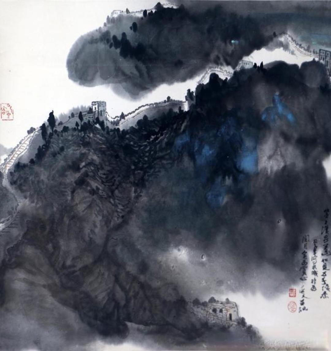 墨彩不拘东西 造境但求精神 当代著名画家杨延文作品（新春展）赏读