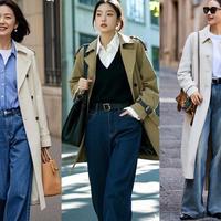 春季穿风衣想气质高级，鞋子搭配很关键，这些思路简单好看超实用