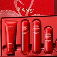 韩束（KanS）红蛮腰水乳护肤品套装抗皱紧致化妆品礼盒