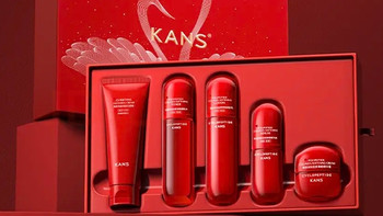 韩束（KanS）红蛮腰水乳护肤品套装抗皱紧致化妆品礼盒