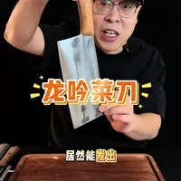 这把菜刀真有那么锋利吗 #菜刀#厨房好物