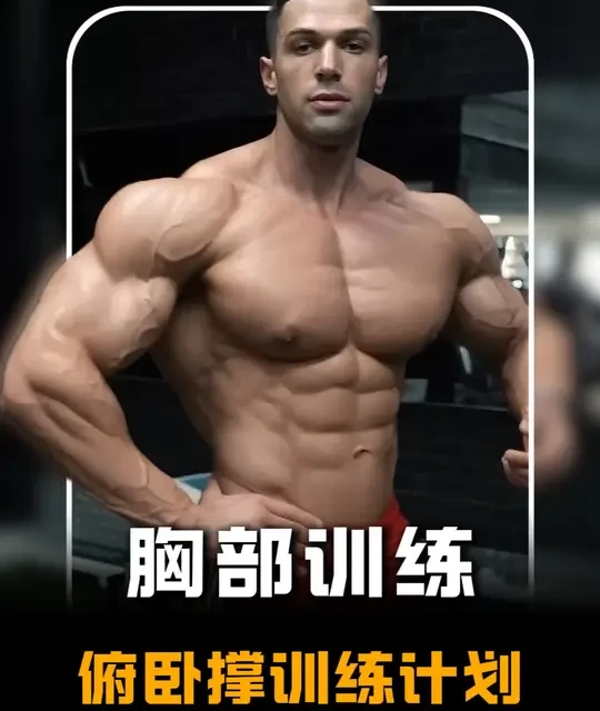 每天做100个俯卧撑，30天后肌肉会有多大变化 #健身 #俯卧撑 #胸肌训练