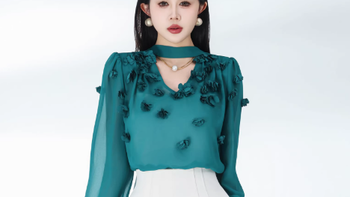 ✨杨千亿QianYi新品｜把法式浪漫焊在身上的玫瑰花上衣