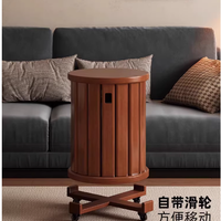 小户型必入🔥实木可叠放圆凳｜家里来人再也不慌！