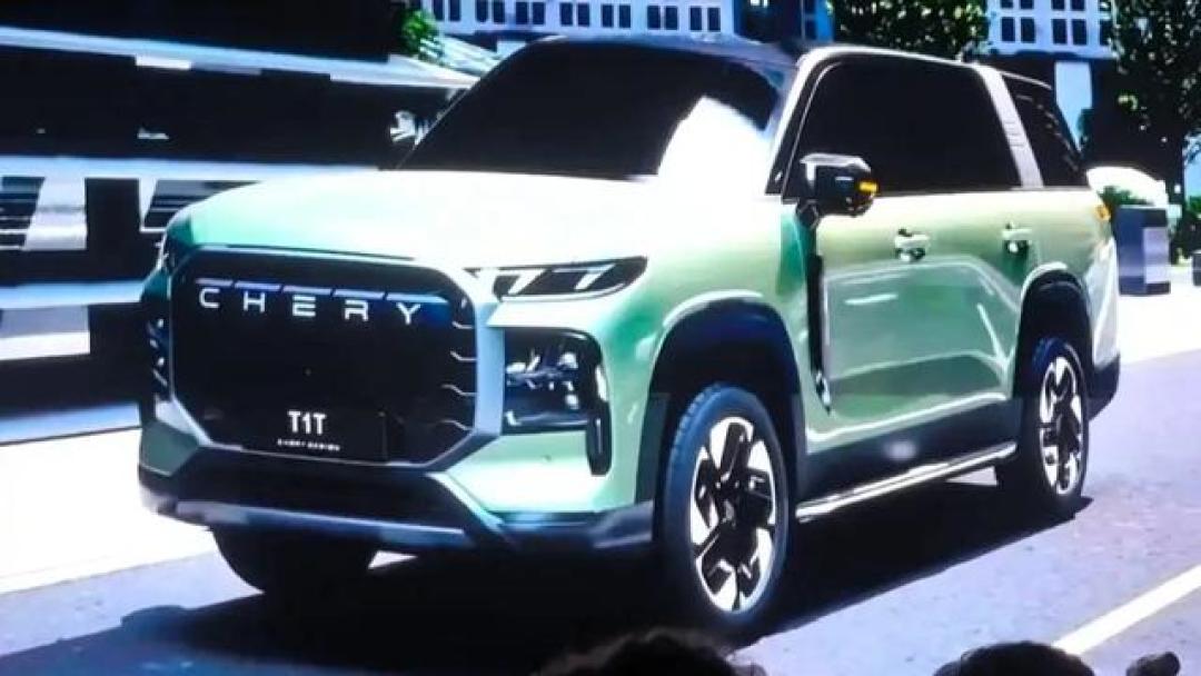 奇瑞T1T测试车曝光:全尺寸越野车型,2026年有望量产