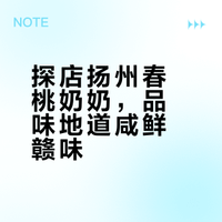 春桃奶奶|扬州万象汇里的咸鲜赣味🥘