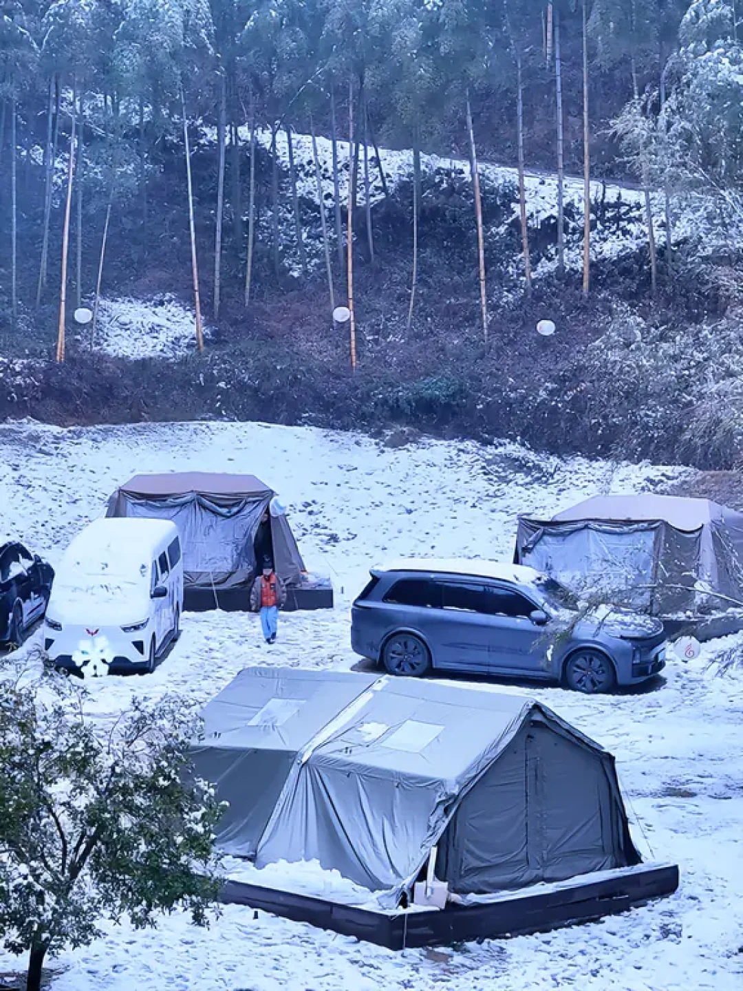 2026元旦限定❄️安吉乐那湖雪中露营初体验