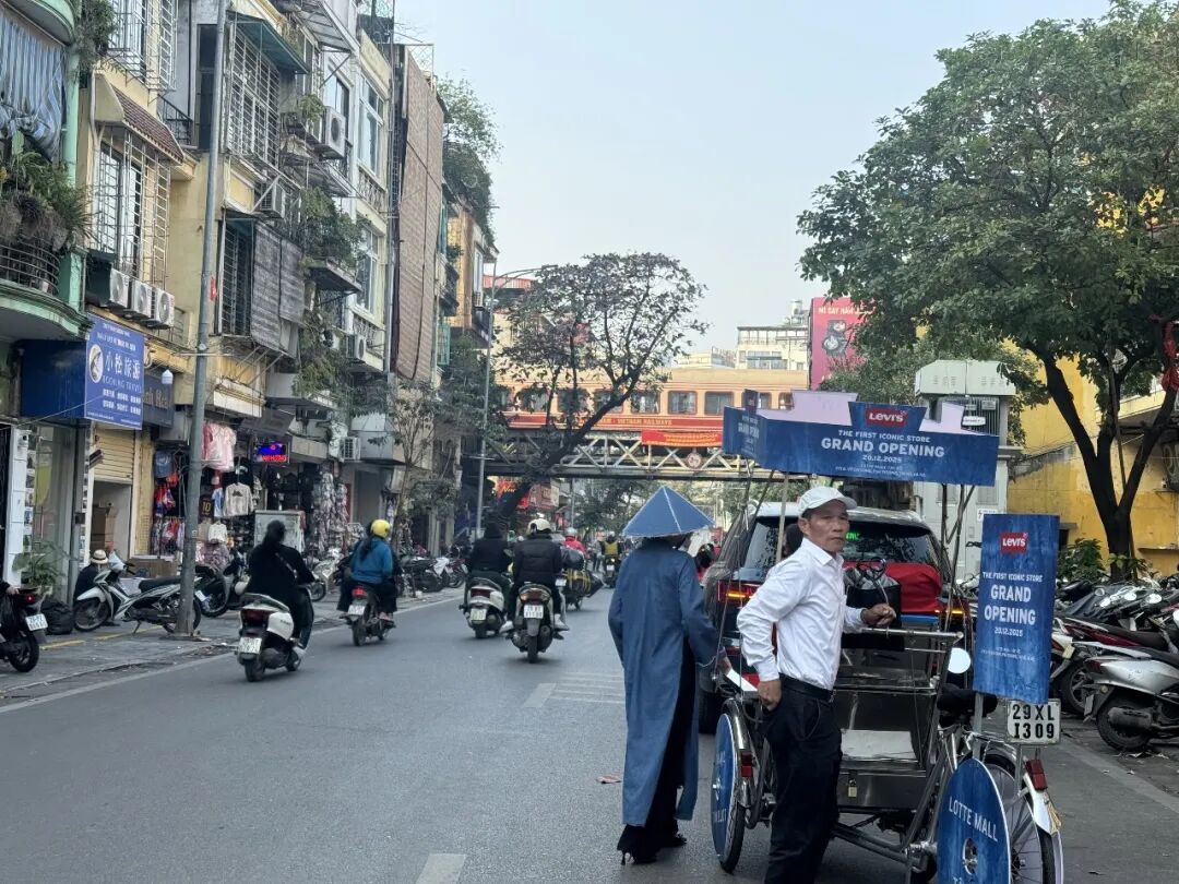 在河内住了5天,每天都很想逃