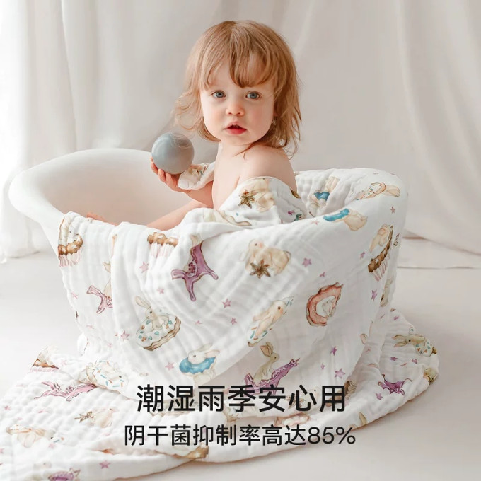 嫚熙婴儿浴巾毛巾