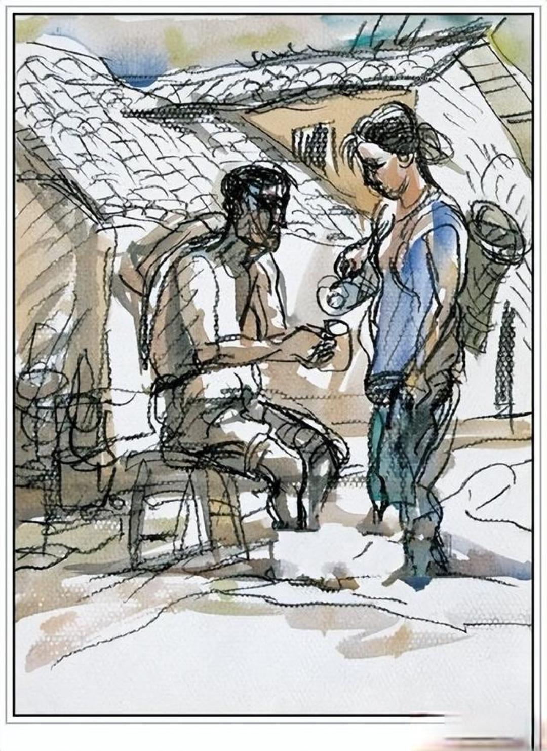 近现代油画大家罗中立十六幅经典作品赏析（下）