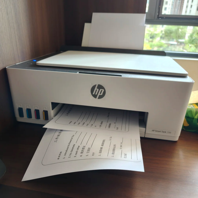 惠普598实测分享：无线打印、海量墨水才是真香