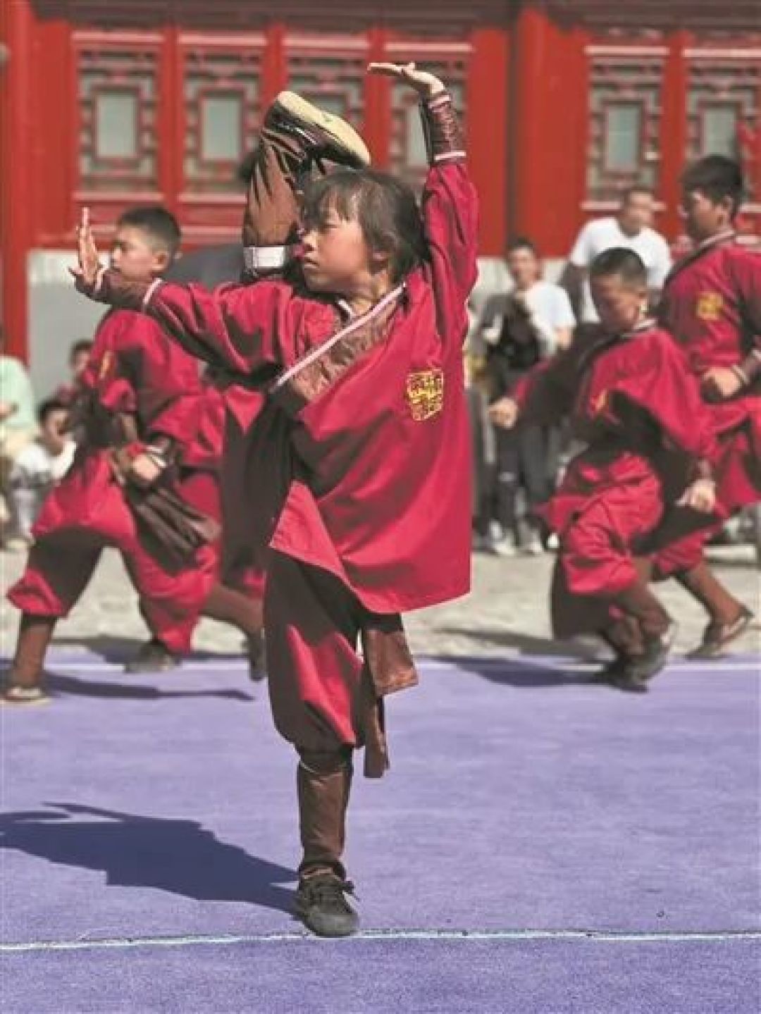 河南日报关注 | 汤阴12岁少女凭中国功夫惊艳海外