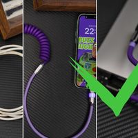 为啥我的桌面没有正常的数据线？因为爱！