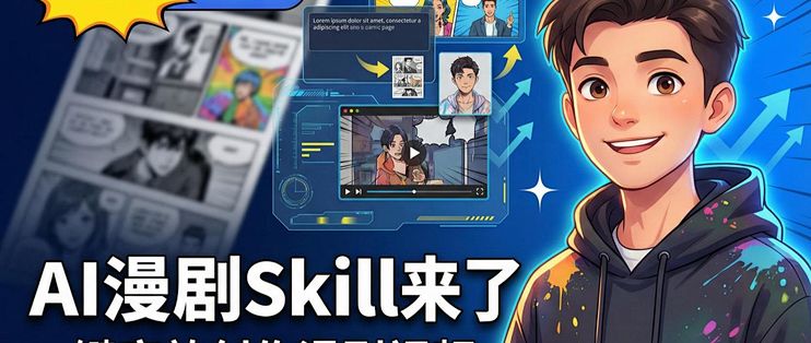 AI 漫剧的 Skill来了， 让你一键高效的实现 AI 漫剧视频创作_漫画_什么值得买