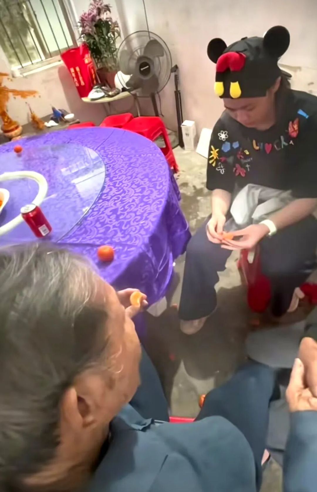 又一次看到全红婵的孝顺