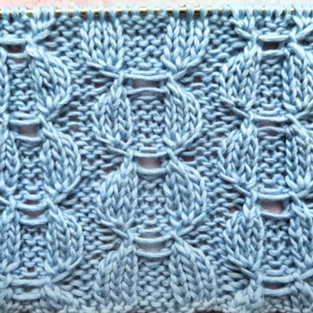 穿针引线花样现，双半花链条针编织教程，围巾帽子衣服皆适宜