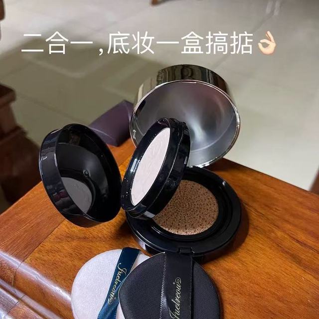 底妆懒人封神✨朱莉欧双层气垫二合一！水润遮瑕焊在脸上