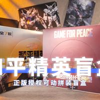 和平精英 长枪 短枪 可动拼装盲盒开箱