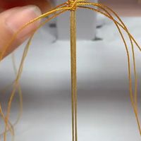 手编金手镯教程来啦