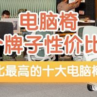 电脑椅哪个牌子性价比高？2026年性价比最高的十大电脑椅品牌推荐