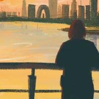 夜幕下的多摩川：当三浦紫苑把镜头对准自己