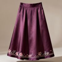 大骨架女生穿新中式半裙不显壮？这套搭配逻辑让你比例协调、气质温婉！