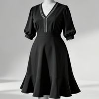 明星同款连衣裙这样穿才不踩雷：高腰线与A字摆是大码女生的显瘦关键