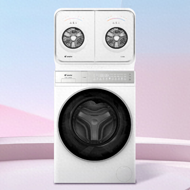 三筒洗衣机一发不可收拾，已有三洗三烘产品，家里衣服都搞定
