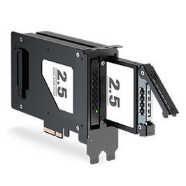 【概念产品】后置热插拔双盘位硬盘盒，让PCIe插槽秒变磁盘阵列