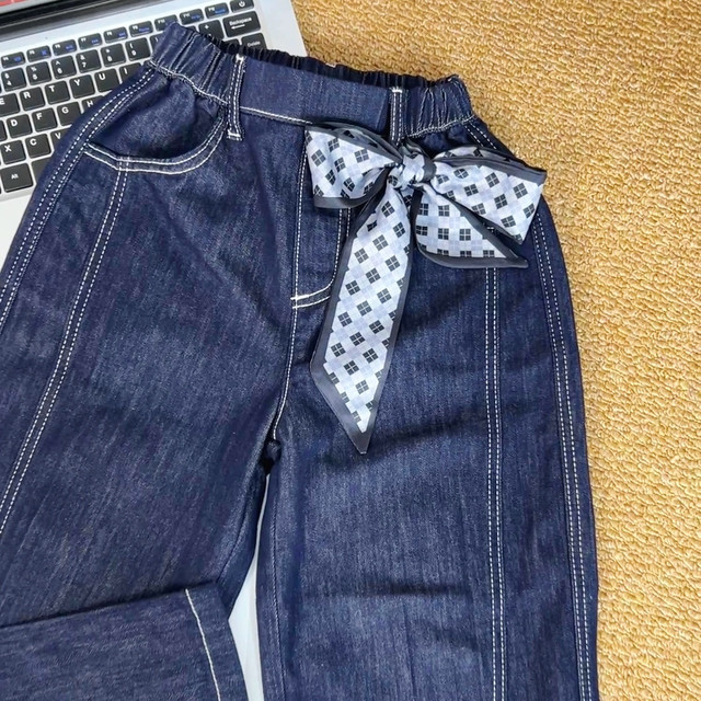 天丝阔腿牛仔裤｜柔软防褪色，简约又洋气