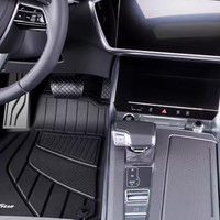 固特异TPE汽车脚垫防水耐脏吗？高密度材质实测，污渍一冲即净