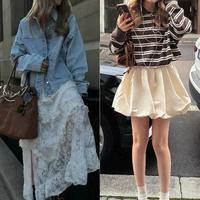 今年“卫衣+裙子”又火了，这样穿减龄好看！