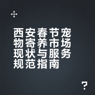 西安莲湖：春节宠物寄养热 税收管理紧跟上