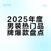 年度合集｜🔥复盘总结男装热门品牌年度爆款！