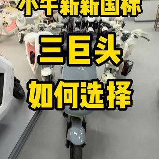 小牛新国标三巨头如何选择