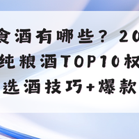 纯粮食酒有哪些？2026百元内纯粮酒TOP10权威榜单，选酒技巧+爆款