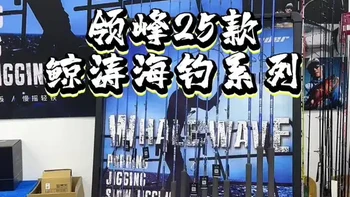 领峰全新25款鲸涛海钓系列历经三年开发两年实战超强配置最诚意的价格#领峰路亚 #海钓 #渔具 #广州战米渔具