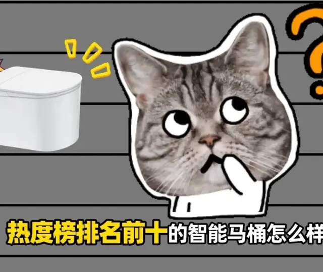 热度榜前十的智能马桶怎么样？#智能马桶 #马桶 #卫浴 #热门 #轻智能
