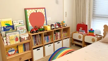 小户型儿童房｜玩具绘本收纳封神思路