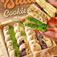 丹麦蓝罐曲奇复刻：基础面团与三款风味制作指南