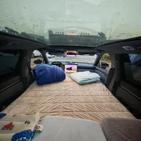 极氪7X前排床车，自驾太方便啦！