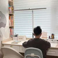 2米长桌亲子共学太香了！娃护眼灯选对不踩