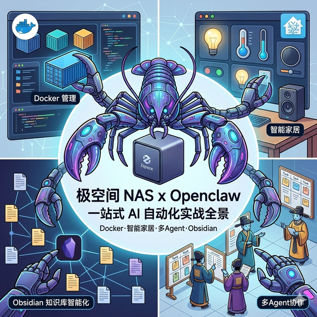 NAS+Openclaw能实现什么？看看这些案例，总有你需要的