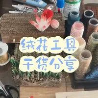 第一集，绒花基础工具介绍#非遗绒花