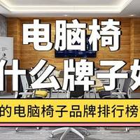 电脑椅买什么牌子好？评测2026口碑好的电脑椅子品牌排行榜前十名